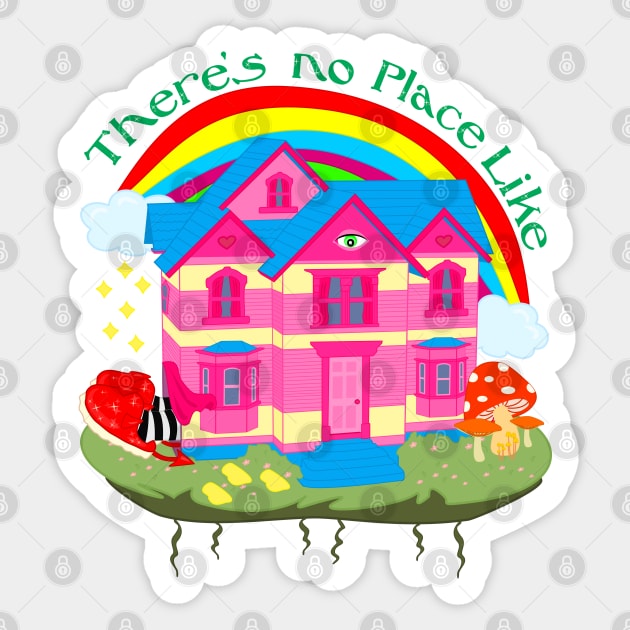 There's No Place Like Home Sticker by Brunaesmanhott0